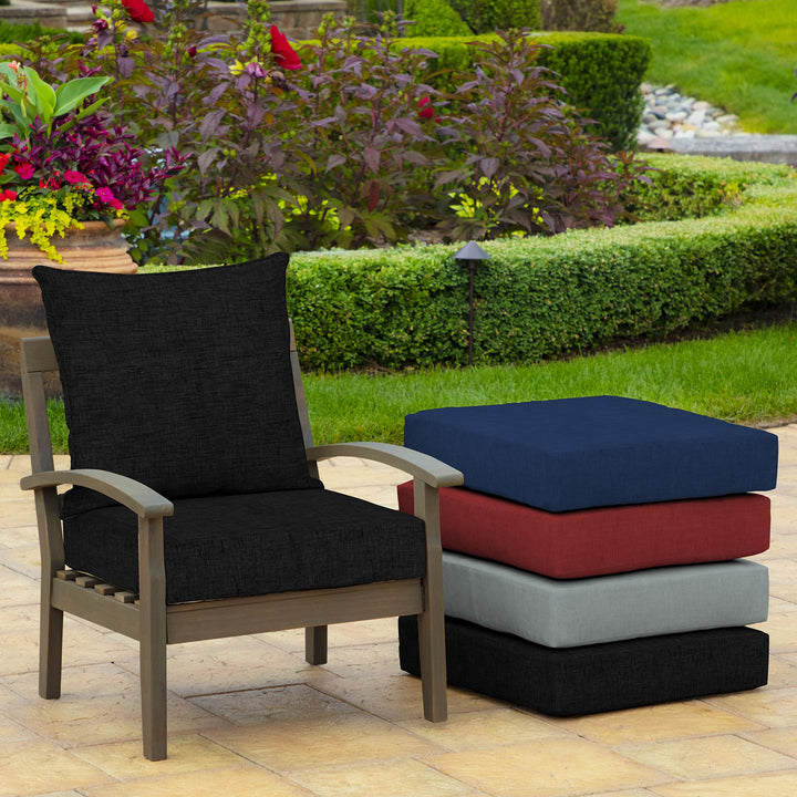 Arden Selections 24-inch Outdoor Deep Seat Cushion Set