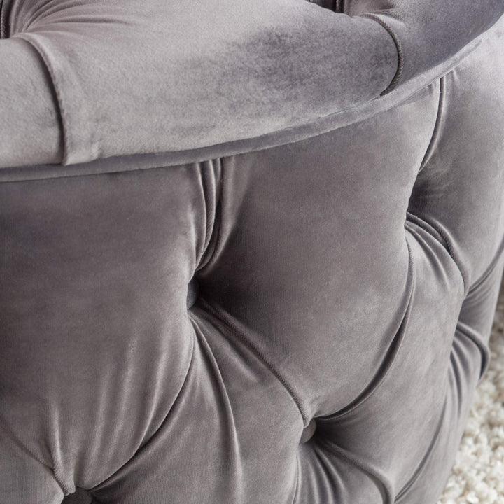 Christopher Knight Home Zelfa Velvet Ottoman 29.5” x 29.5’x 18”