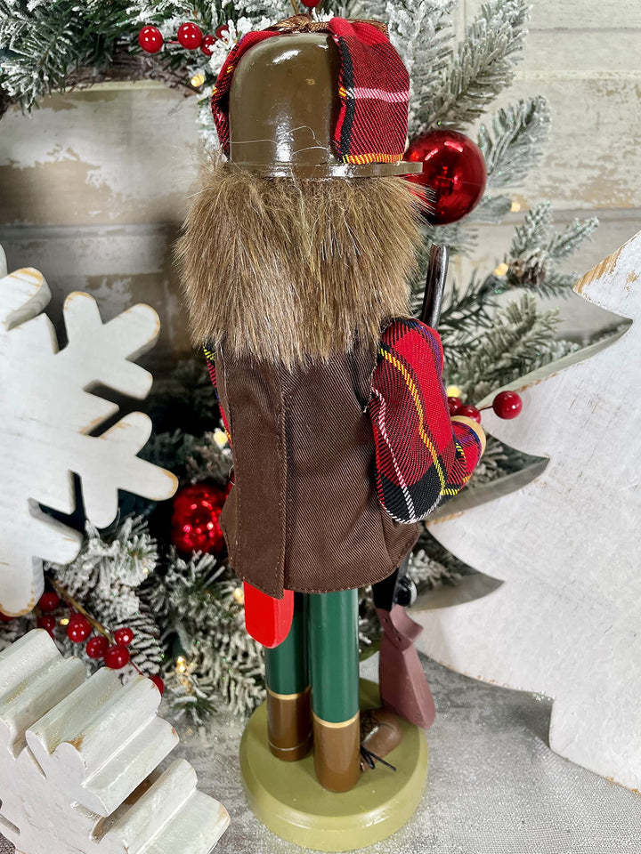 Santa's Workshop 70650 Duck Hunter Nutcracker 14" - Diamond Home USA