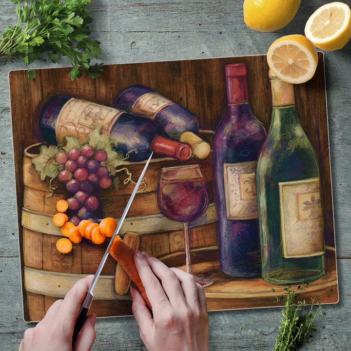 Wine Cellar - Large Glass Cutting - Diamond Home USA