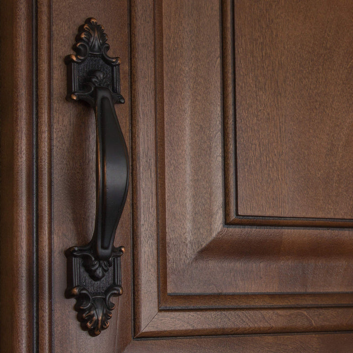 5-Pack 3-1/2 in. Center Oil Rubbed Bronze Rustic Cabinet Hardware Pulls - Diamond Home USA