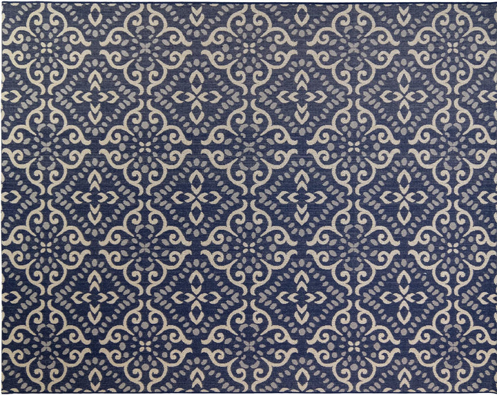 Gertmenian Indoor Outdoor Classic Flatweave Area Rug Stain & UV Resistant Carpet 7'10 x 10'