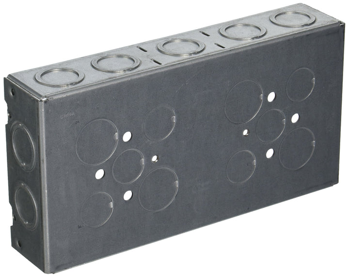 RACO 952 3-Gang 1-5/8-Inch Deep Welded Gang Electrical Box with (14)