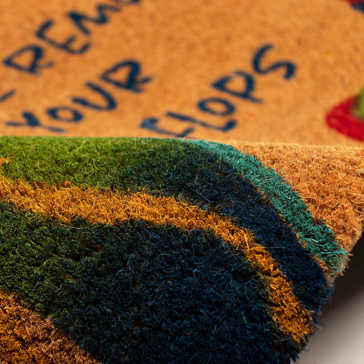 Liora Manne Natura Doormat Non-Slip Natural Fiber Outdoor Mat-Contemporary 2'x3' - Diamond Home USA