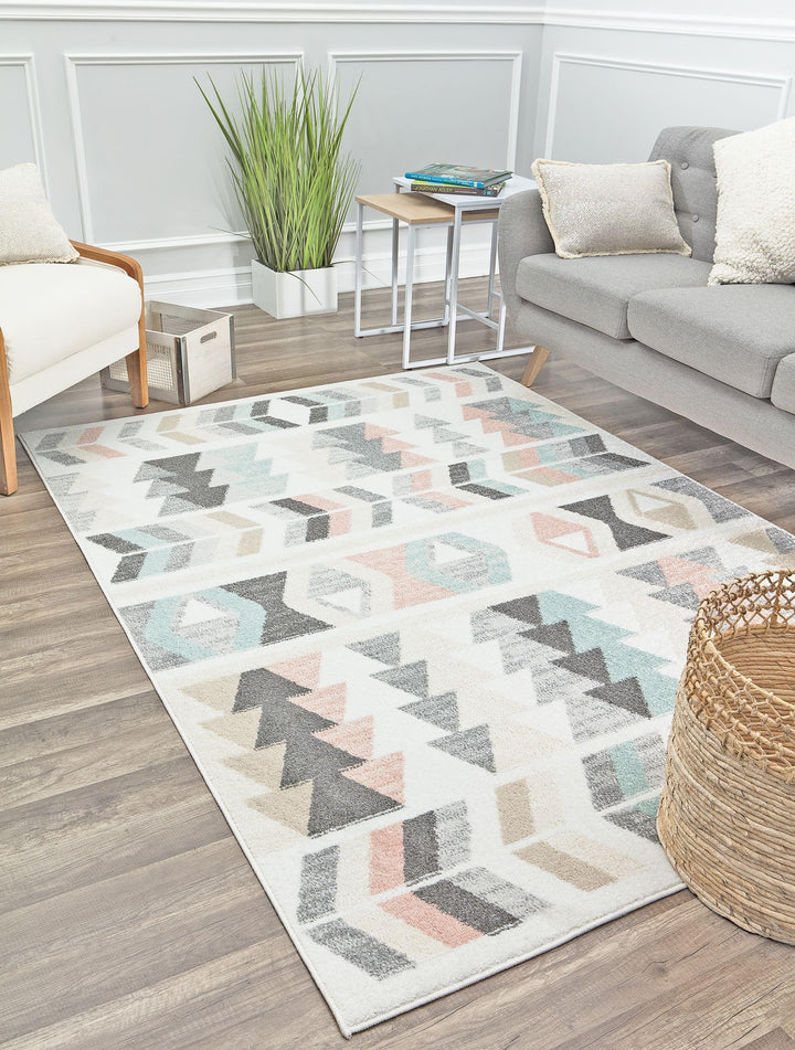 Rugs America MO50A Mint Lime Contemporary Geometric Area Rug 2'6" x 4' 2'6" x 4' - Mint Lime