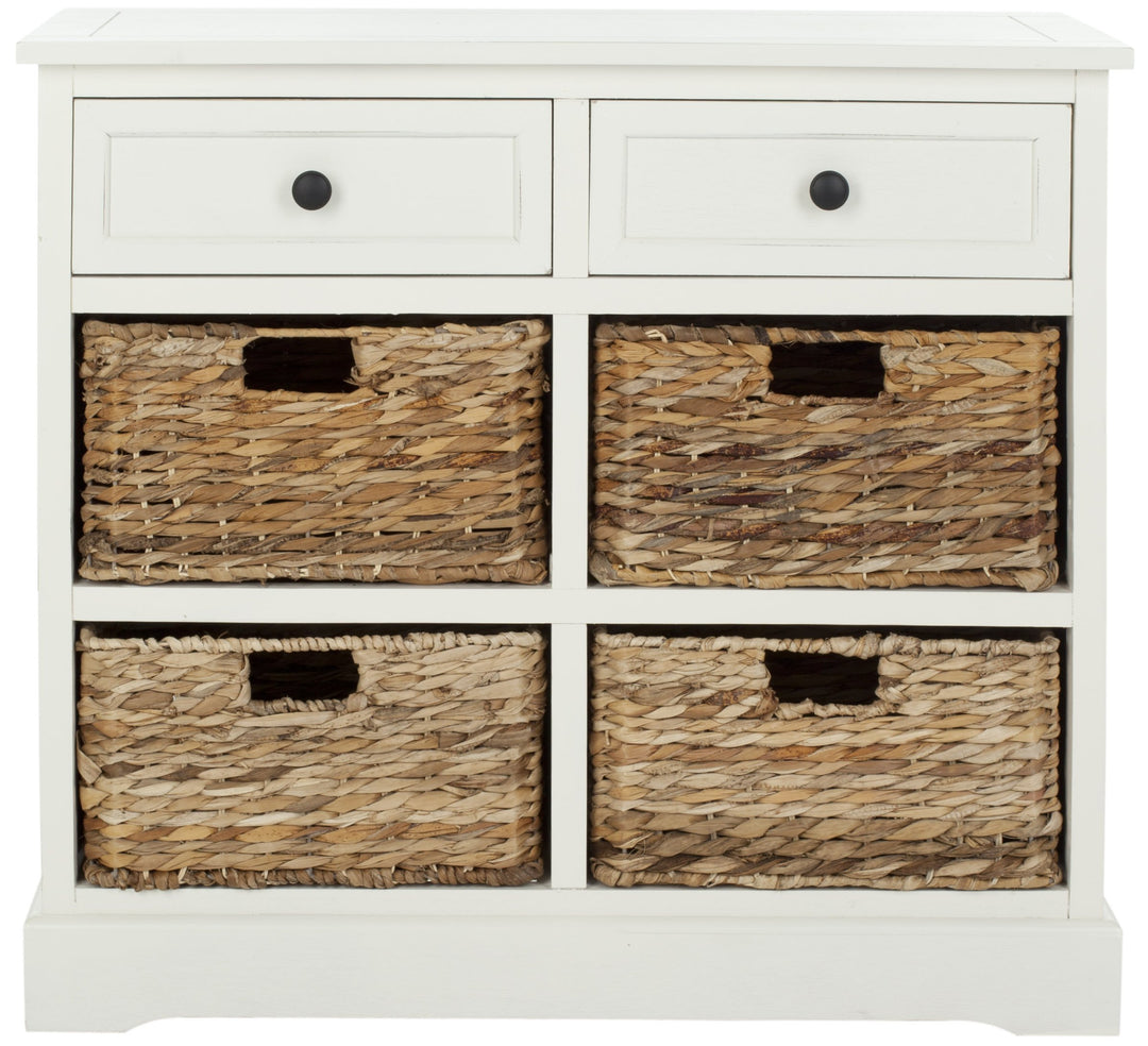 Safavieh American Homes Collection Herman Vintage Grey Storage Unit - Diamond Home USA
