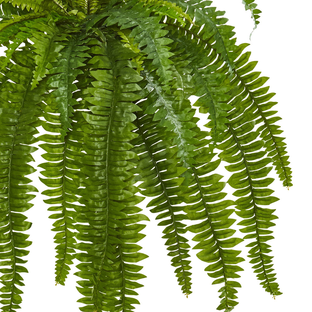 Nearly Natural 35” Boston Fern Artificial (Set of 2) Silk Plants Green - Diamond Home USA