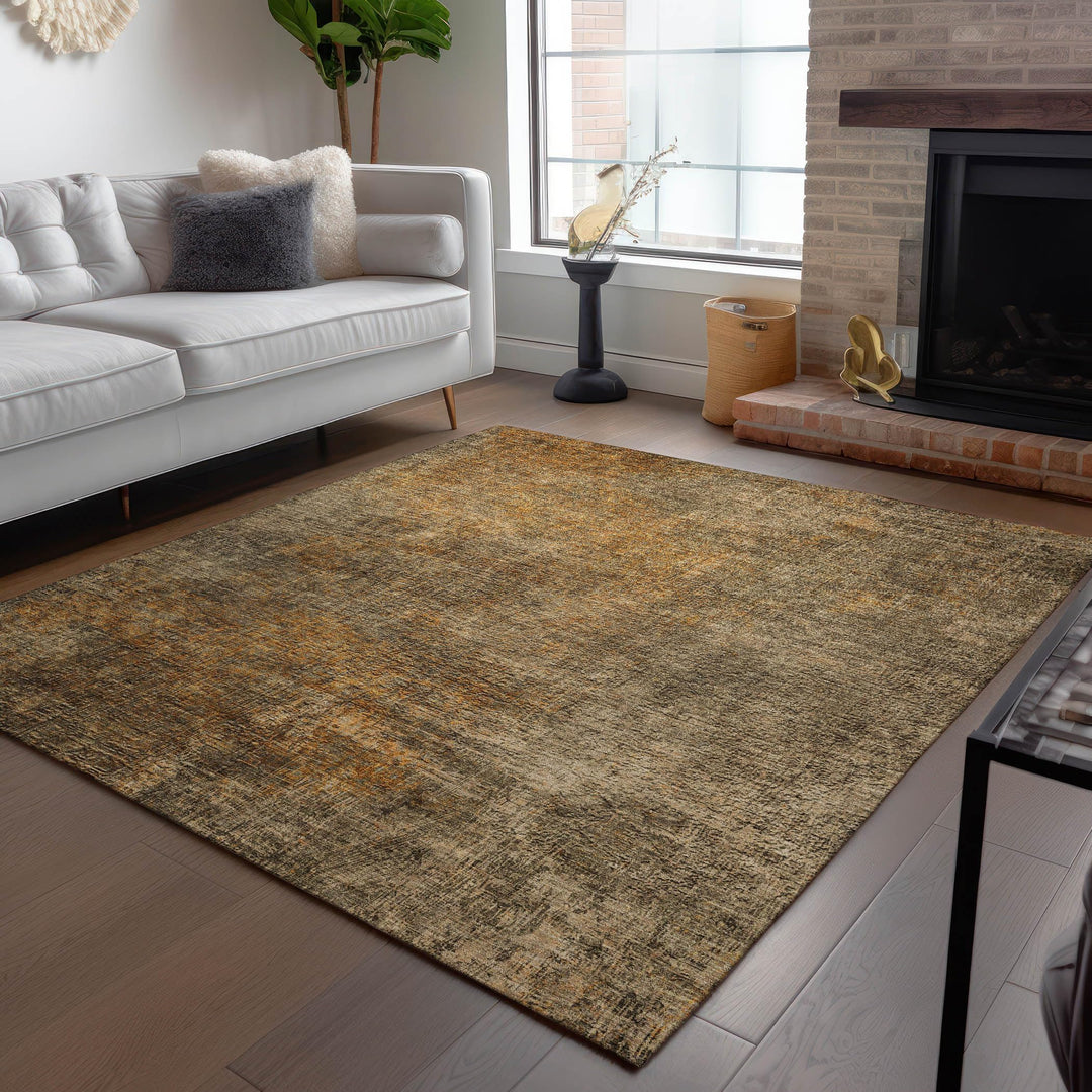 Machine Washable Indoor/ Outdoor Chantille Watercolor Ombre Rug