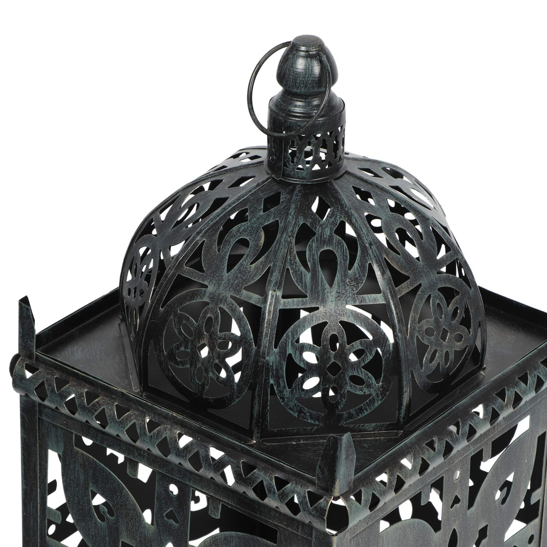 Christopher Knight Home Jenera Lantern Large Patina - Diamond Home USA