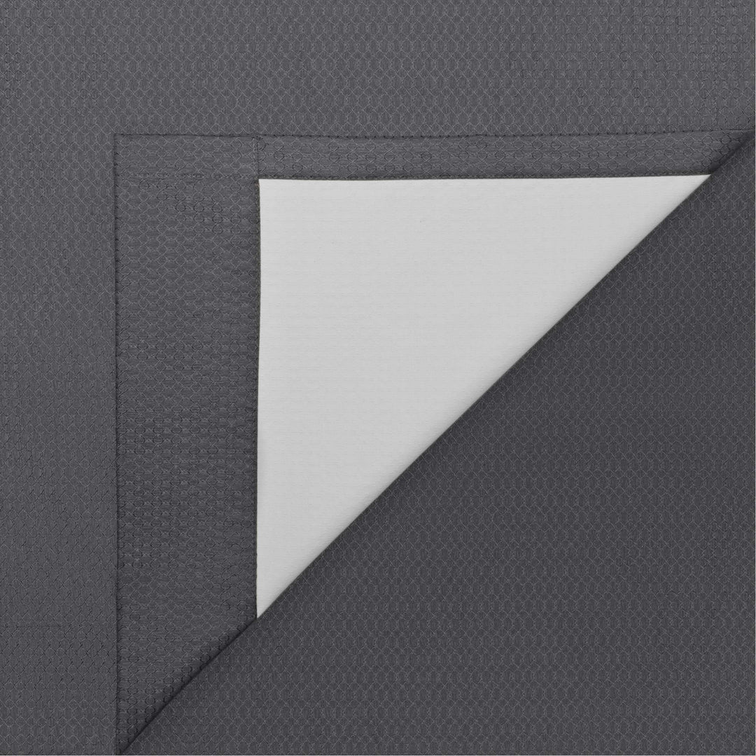 Maytex Smart Curtains Julius 100 Percent Blackout Window Panel 50 x 84 50 inches Grey - Diamond Home USA