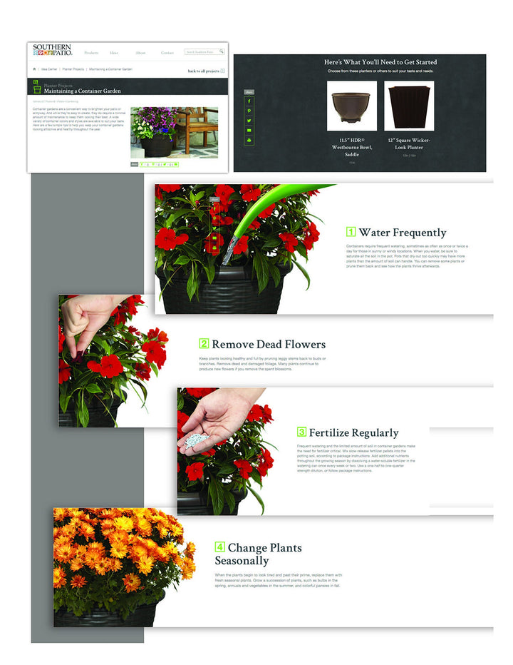 Southern Patio 20.5" Resin Whiskey Barrel Planter Kentucky Walnut Brown - Diamond Home USA