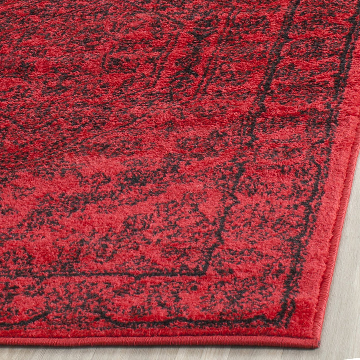 SAFAVIEH Adirondack Collection Runner Rug - 2'6" x 16' Red & Black Oriental - Diamond Home USA