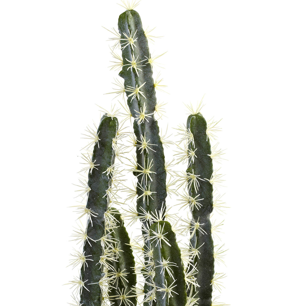 Nearly Natural Decorative Cactus Garden with Cement Planter - Diamond Home USA