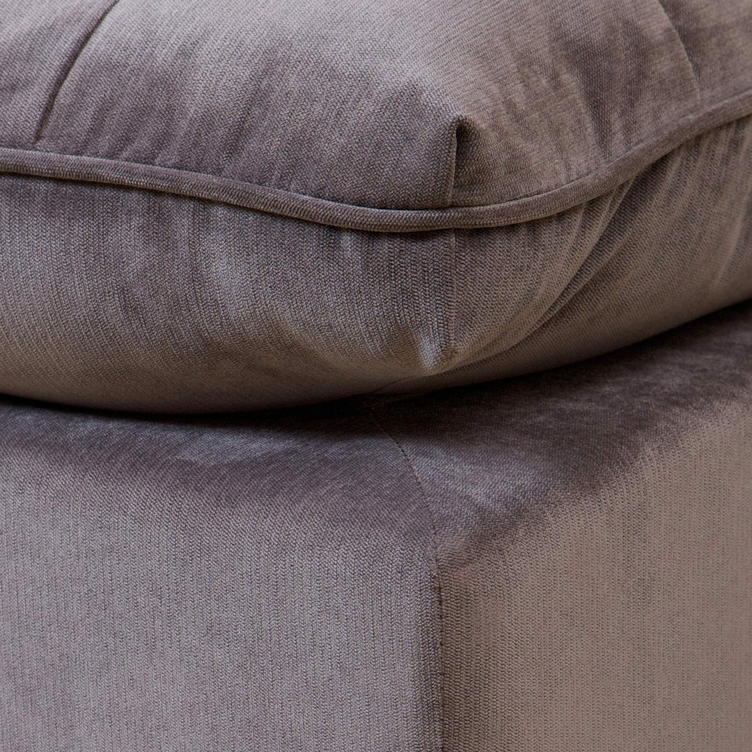 Christopher Knight Home Jeremy Tufted Fabric Ottoman Grey - Diamond Home USA