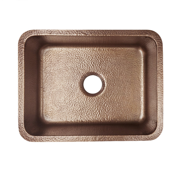 Sinkology SK201-23AC Classic Renoir Undermount copper Sink 23 In. Single Bowl - Diamond Home USA