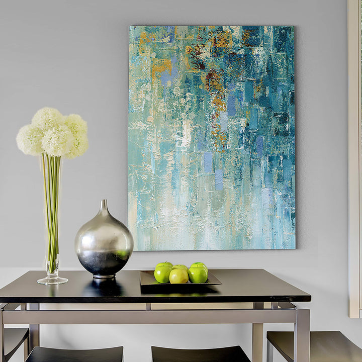 Wexford Home I Love The Rain Detail I - Premium Gallery Wrapped Canvas 36X48 - Diamond Home USA