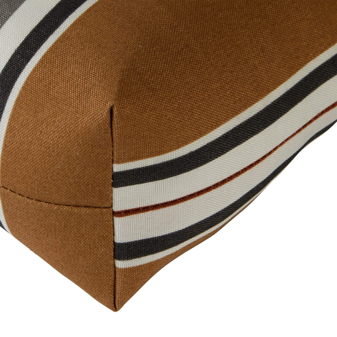 Brick 22-inch X 44-inch Outdoor High Back Chair Cushion Brown Grey - Diamond Home USA