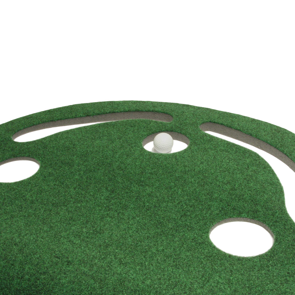 3' x 9' Golf Putting Green Par 3 Golfing Mat Practice Surface Putters Clubs - Diamond Home USA