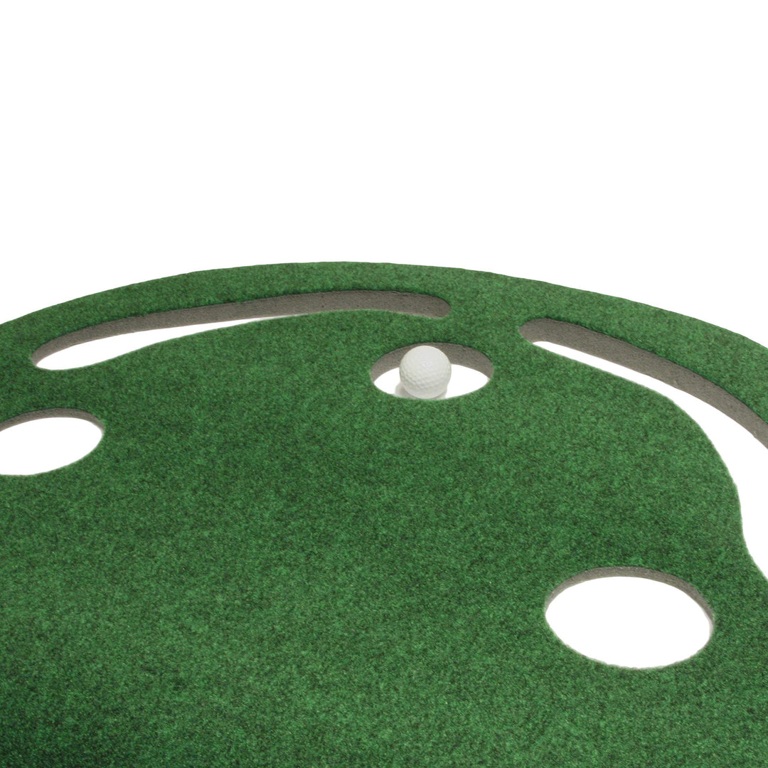 3' x 9' Golf Putting Green Par 3 Golfing Mat Practice Surface Putters Clubs - Diamond Home USA