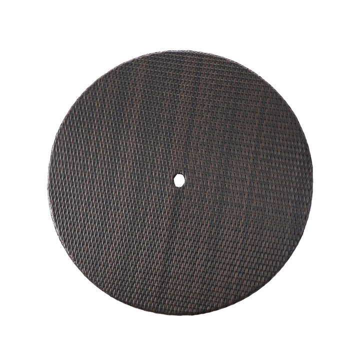 Christopher Knight Home Corsica PE Round KD Dining Table Multibrown - Diamond Home USA