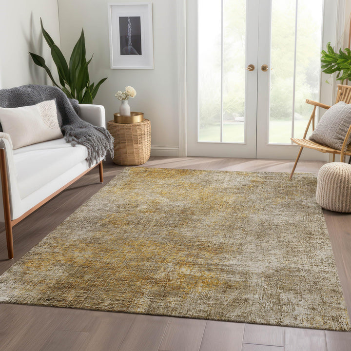 Machine Washable Indoor/ Outdoor Chantille Watercolor Ombre Rug