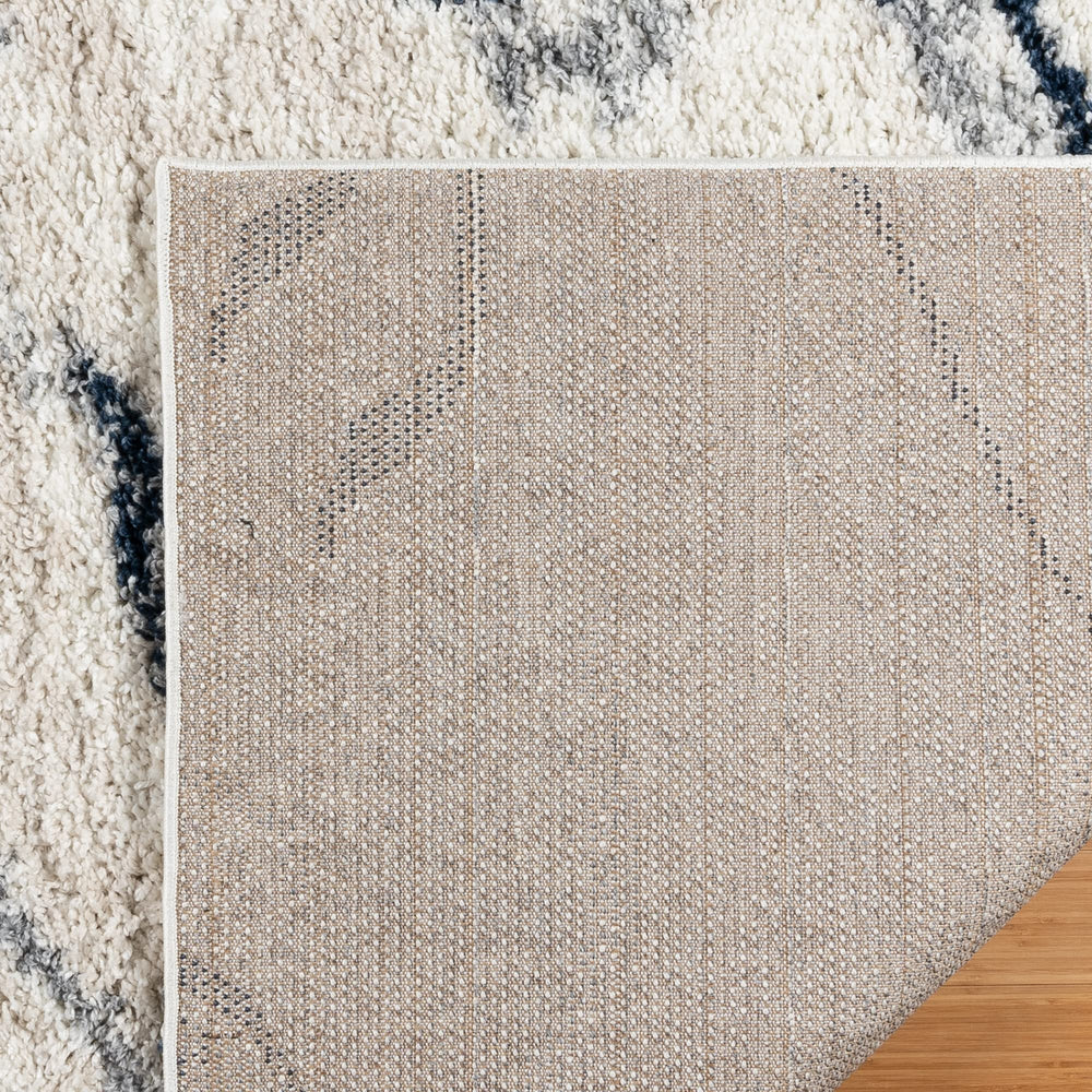 Gertmenian Indoor Modern Plush and Non-Shedding Shaggy Carpet for Foyer Living 5'3" x 7' - Diamond Home USA
