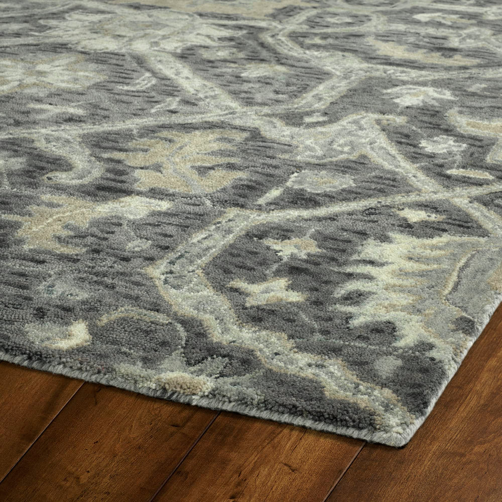 Kaleen Rugs 2' x 3' Graphite - Diamond Home USA