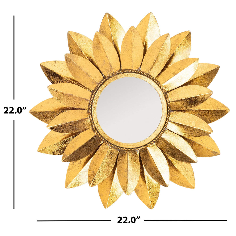 Mirror Gold Bohemian Eclectic Shabby Chic - Diamond Home USA