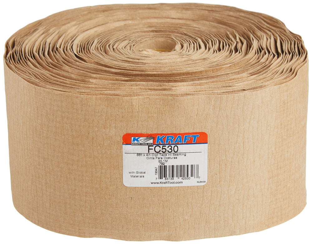 Kraft Tool FC530 66-Feet Roll Heat Seaming Carpet Tape - Diamond Home USA