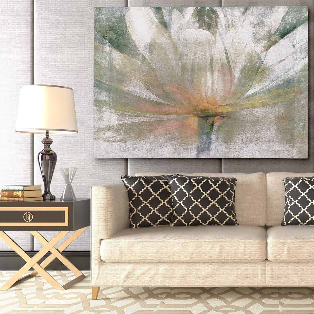 Light Canvas Wall Art - 18x27 Traditional Vintage Rectangle - Diamond Home USA