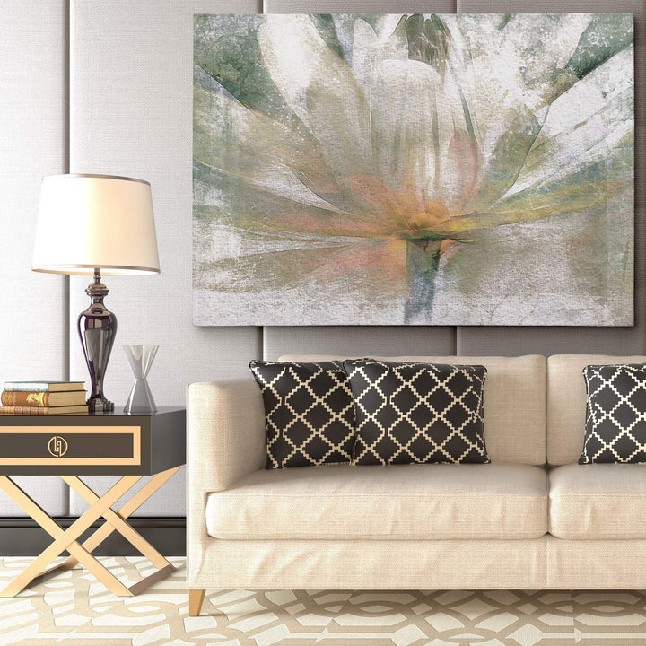 Light Canvas Wall Art - 18x27 Traditional Vintage Rectangle - Diamond Home USA