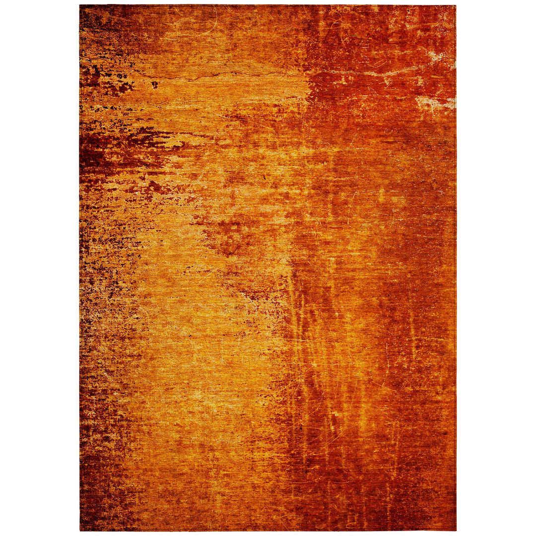 Addison Rugs Chantille ACN554 Orange 10' x 14 Indoor Outdoor Area Rug Stain Paprika - 10' x 14'