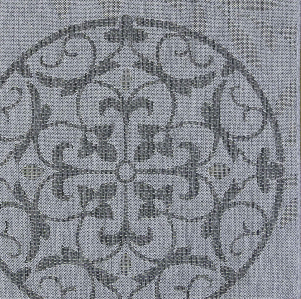 Gertmenian Indoor Outdoor Classic Flatweave Area Rug Stain & UV Resistant Carpet 7'10" x 10' - Diamond Home USA