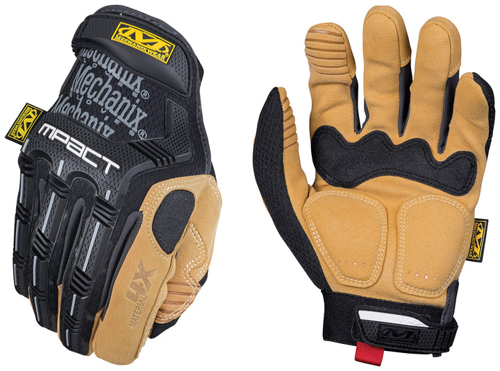 Mechanix Wear: Material4X M-Pact Synthetic Leather Work Gloves Safety Gloves
