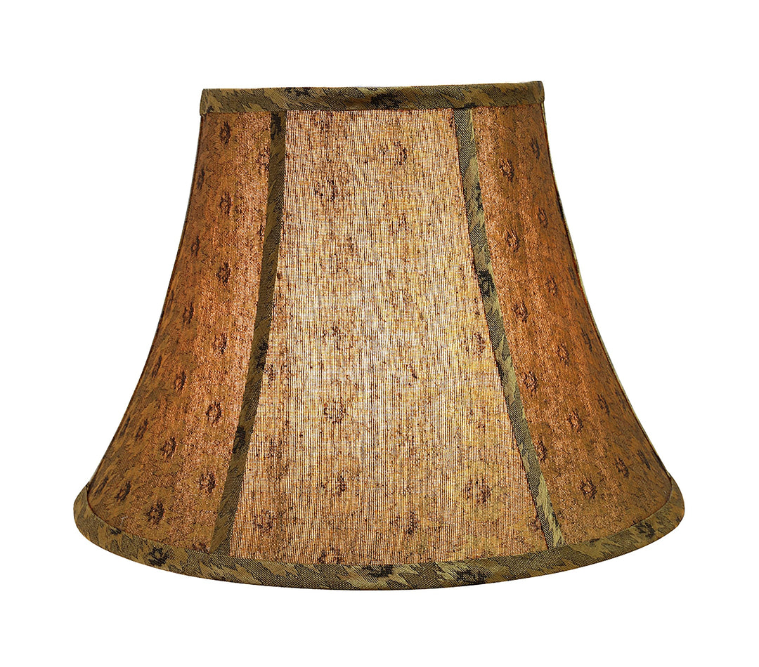 Aspen Creative 30018 Transitional Bell Shape Spider Construction Lamp Shade in - Diamond Home USA