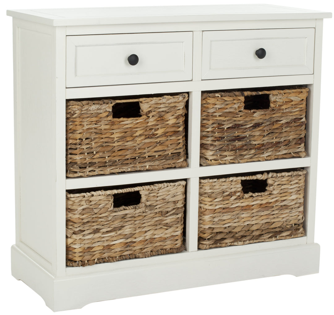Safavieh American Homes Collection Herman Vintage Grey Storage Unit - Diamond Home USA