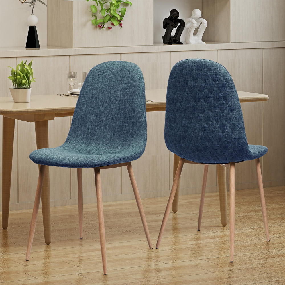 Christopher Knight Home 303205 Dining Chairs Muted Blue - Diamond Home USA