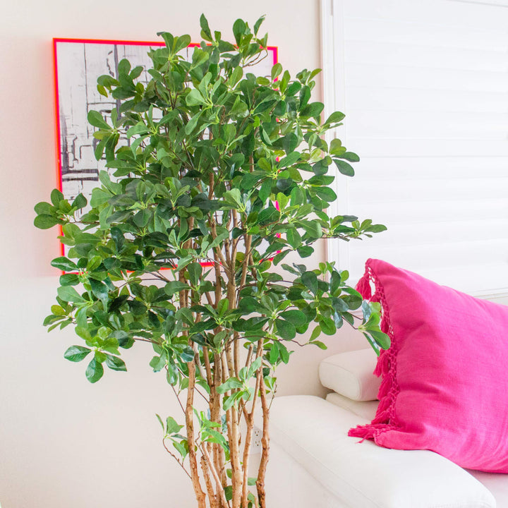 Nearly Natural 6ft. Black Olive Silk Tree - Diamond Home USA