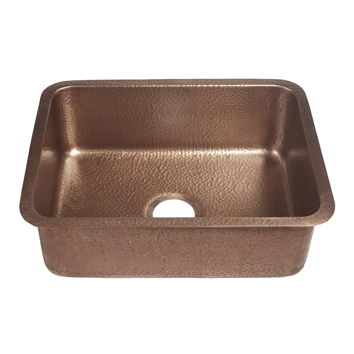 Sinkology SK201-23AC Classic Renoir Undermount copper Sink 23 In. Single Bowl