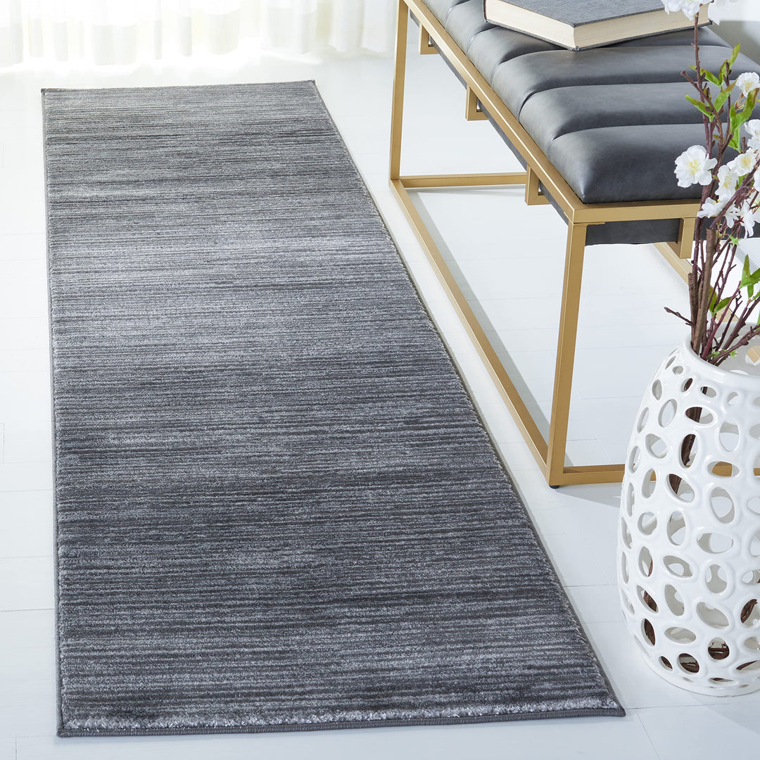 SAFAVIEH Vision Collection Area Rug - Creme Modern Ombre Tonal Chic