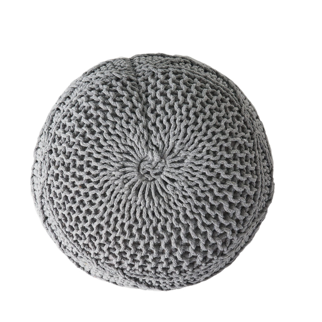 Christopher Knight Home Morven Pouf Gray - Diamond Home USA
