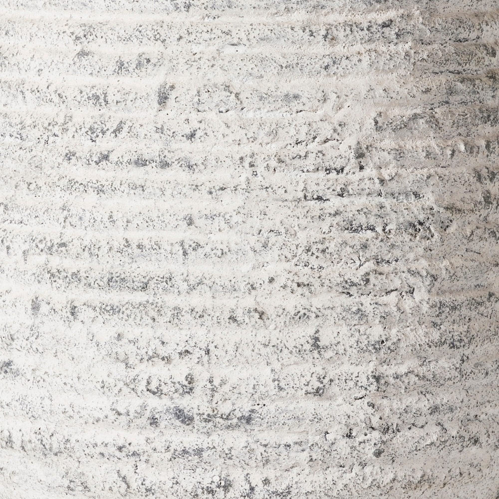 Farmhouse Textured Ceramic Table Lamp 22" h X 15" w 15" d Beige Grey White - Diamond Home USA