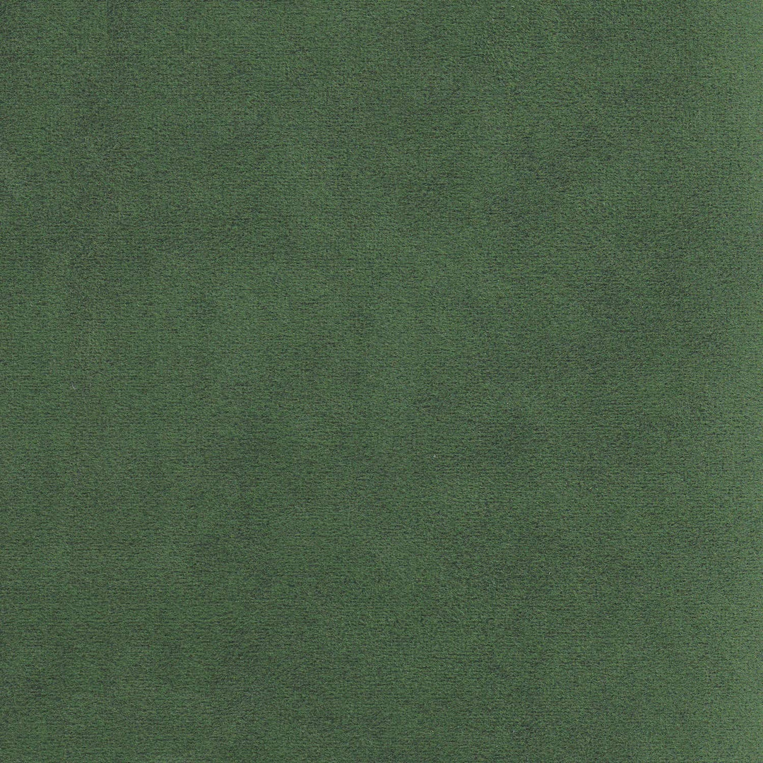 Velvet Forest Green Round Storage Ottoman Solid Casual Glam Transitional Foam