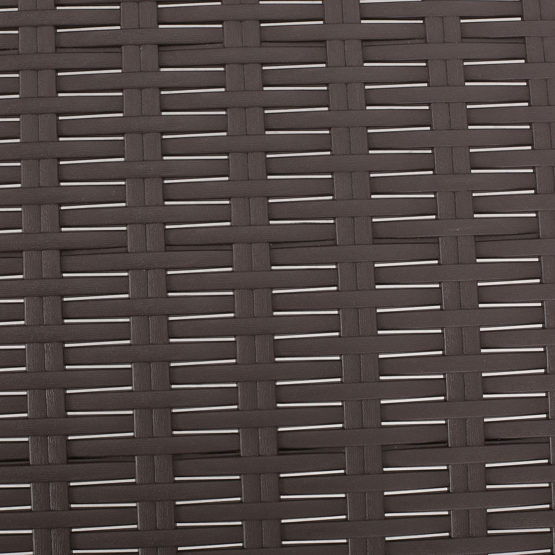 Christopher Knight Home Blanche Outdoor Faux Wicker Chaise Lounge Dark Brown - Diamond Home USA