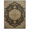 Home Dynamix Royalty Medallion Traditional Area Rug Black/Ivory 7'8"x10'4" 7'8"x10'4" - Black/Ivory