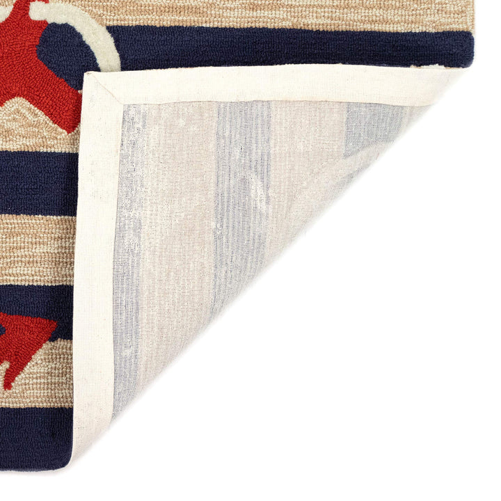 Liora Manne Anchor Frontporch Indoor/Outdoor Rug 2' x 3' - Diamond Home USA