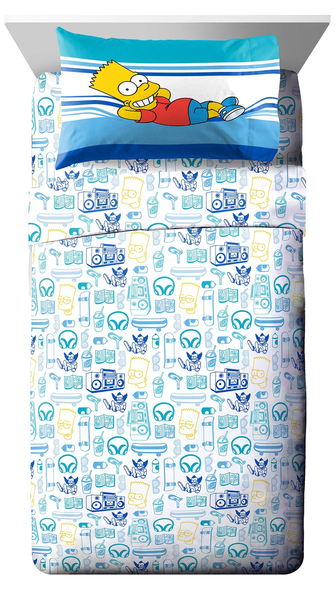 Jay Franco The Simpsons Simpsons Who Wants to Know Full Bed Set - Diamond Home USA