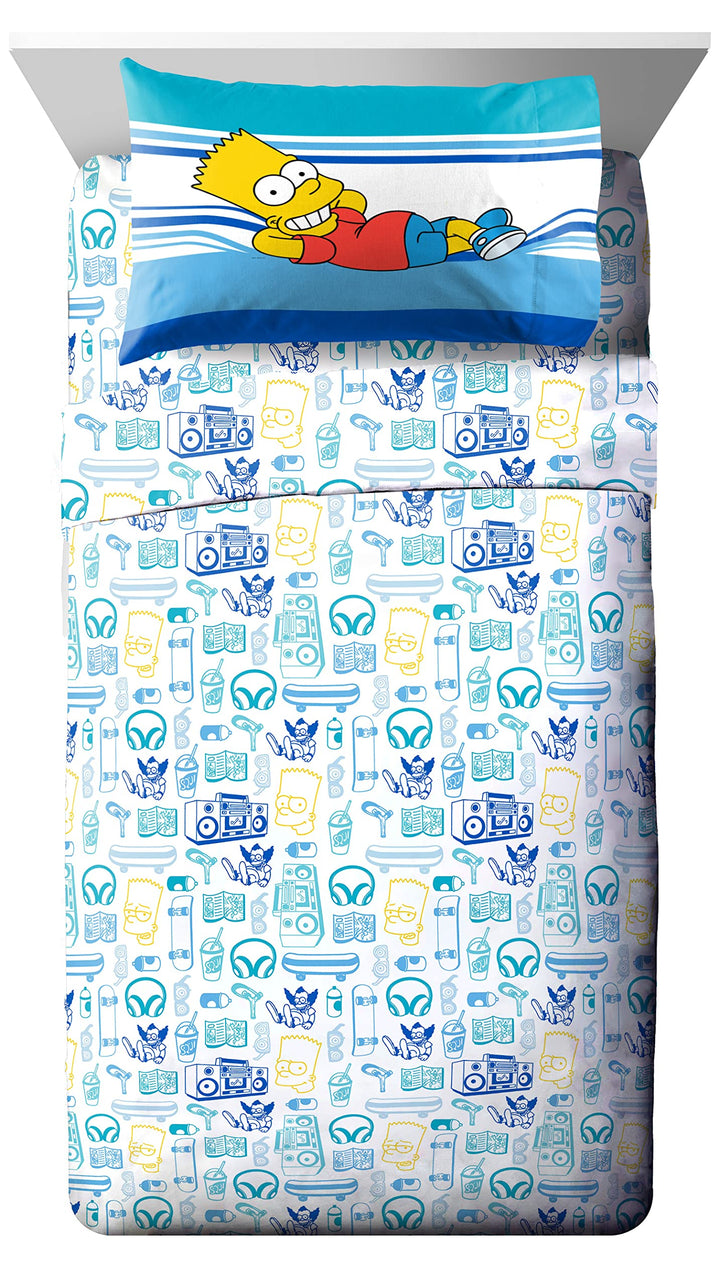 Jay Franco The Simpsons Simpsons Who Wants to Know Full Bed Set - Diamond Home USA