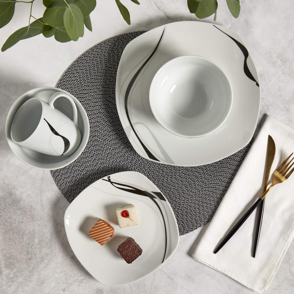 Carnival 16 Piece Dinnerware Set - Diamond Home USA