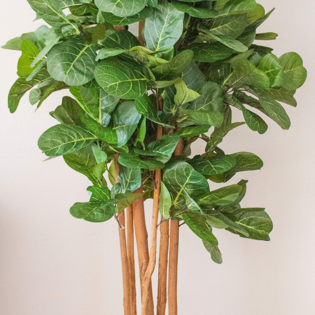 Nearly Natural 7ft. Fiddle Leaf Fig Artificial Tree - Diamond Home USA